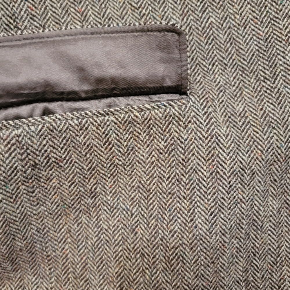 Jos. A. Bank Brown Sport Coat Timeless Tweed Blazer - Picture 8 of 16
